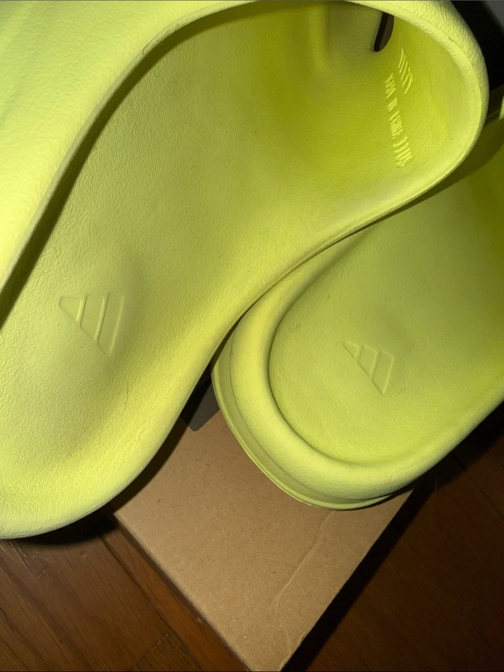 adidas Yeezy Slide Lime Green Foam Slip-Ons